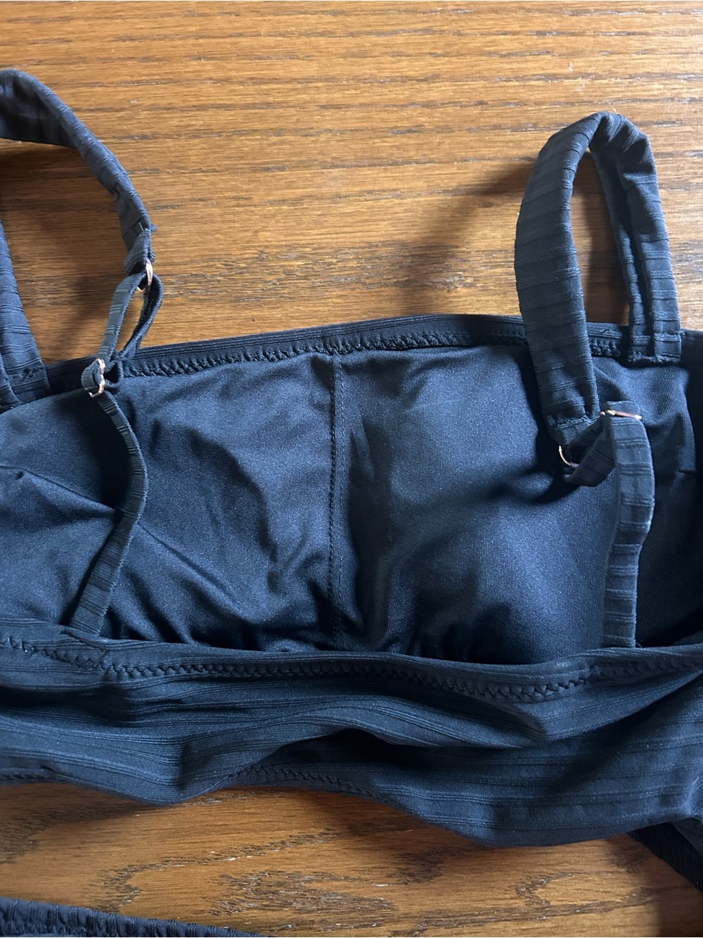 NWOT Shade & Shore Women’s Ribbed Cutout One-Piece - Size Small - Picture 8 of 10